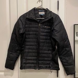 Columbia Black Puffy Jacket